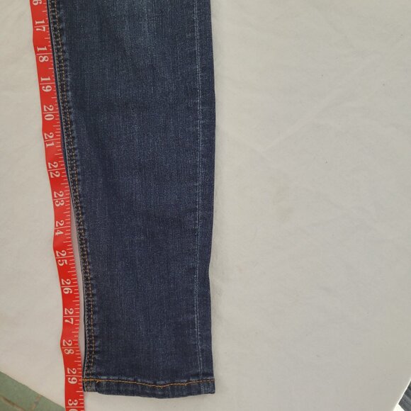 H&M &Denim Maternity Jeans Mama Super Skinny High Rib Medium Wash Women's 6 - Picture 16 of 16